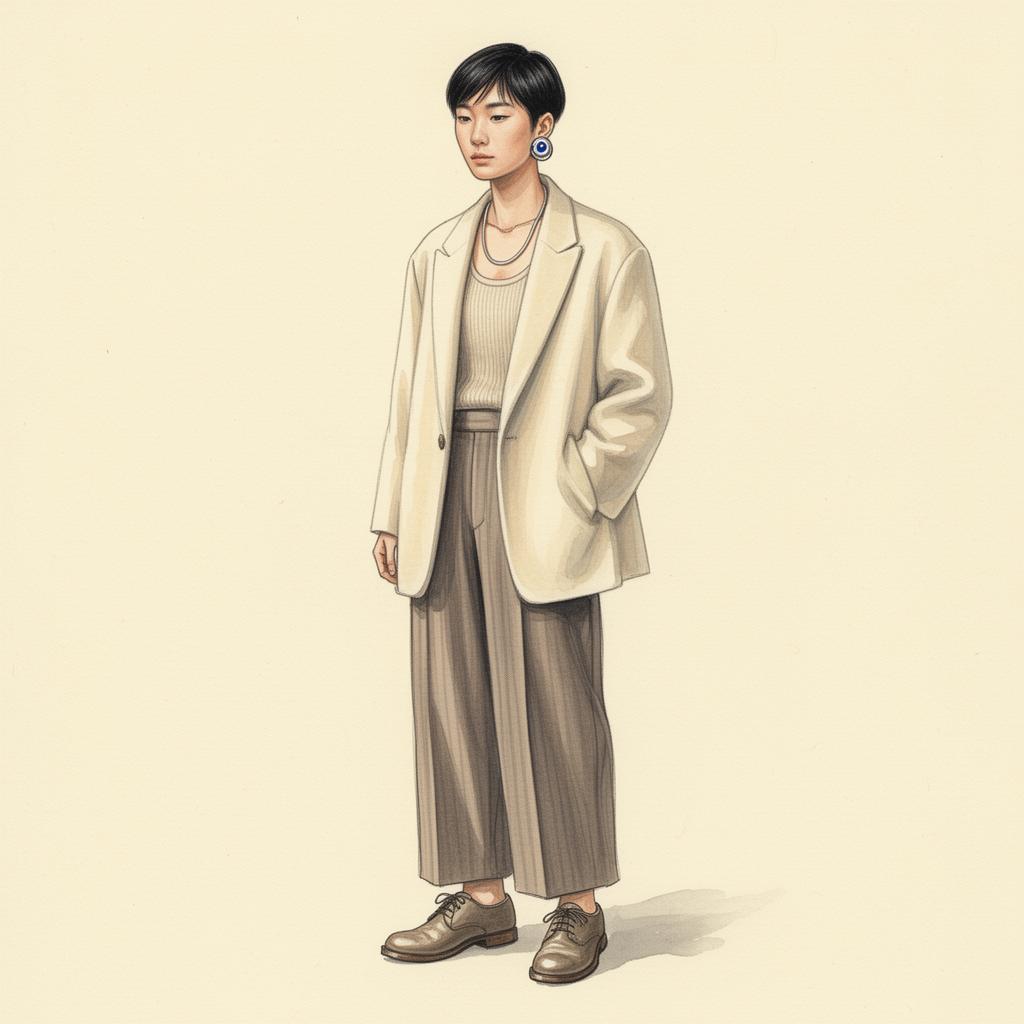 The Soft Tailor — illustrated figure
